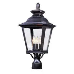 Maxim Lighting Knoxville 3 - Light Post Light in  Bronze