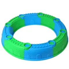 Dazmers Beach Castle Sand Toys Set for Kids - Multicolored