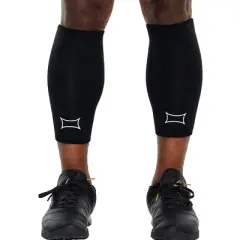 Sling Shot Weightlifting Shin Saver Flex Sleeves by Mark Bell - Black