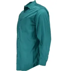 Falcon Bay Men's Cotton Works Performance Solid Long Sleeve Sport Shirt