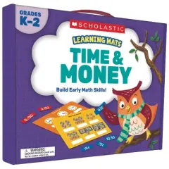 Scholastic Learning Mats: Time & Money, Grades K-2