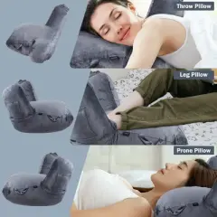 VAVSEA Reading Pillow Extra Large 31" Backrest Pillow with Arms Bed Rest Pillow