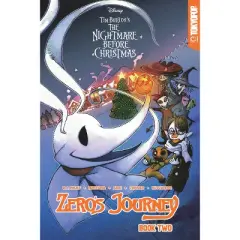 Disney Manga: Tim Burton's the Nightmare Before Christmas - Zero's Journey, Book 2 - (Zero's Journey Gn) by  D J Milky (Paperback)