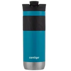 Contigo Byron 2.0 Stainless Steel Travel Mug with SNAPSEAL Lid and Grip, Juniper, 20 oz