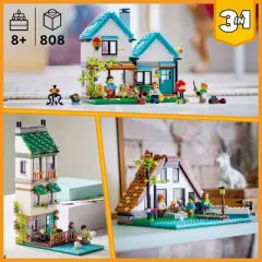 LEGO Creator 3 in 1 Cozy House Toys Model Building Set 31139