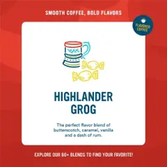 Cameron's Coffee Highlander Grog Light Roast Ground Coffee