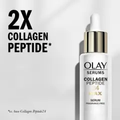 Olay Collagen Peptide 24 MAX Serum - Fragrance Free - 1.3 fl oz