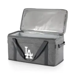 MLB Los Angeles Dodgers 64 Can Collapsible Cooler - Heathered Gray