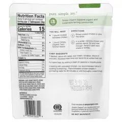 Simply Organic Mild Taco Simmer Sauce For Chicken, 8 oz