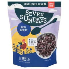 Seven Sundays Sunflower Cereal Grain Free - Case of 6/8 oz