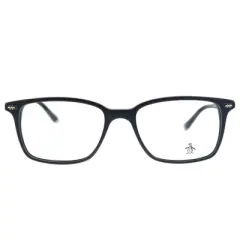 Original Penguin The Leopold BK Unisex Rectangle Eyeglasses Matte Black 53mm