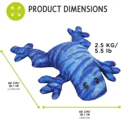 manimo Weighted Frog, Blue, 2.5 kg