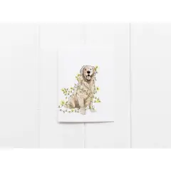 Holiday/Christmas Lit Retriever Greeting Card Pack (8 ct.) by Ramus & Co