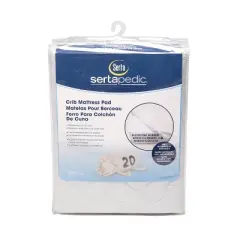 Serta SertaPedic Fitted Crib Mattress Pad