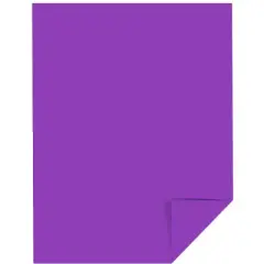 Astrobrights Card Stock, 8-1/2 x 11 Inches, Gravity Grape, Pack of 250