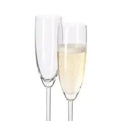 LEONARDO  Cheers Champagne Flute Glass, Set of 6, 7.4 Ounce