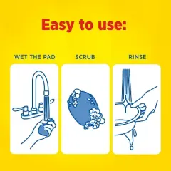 S.O.S. Steel Wool Soap Pads - 20 Count