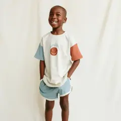 goumikids toddler viscose from bamboo + organic cotton t-shirt