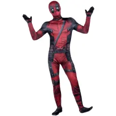 HalloweenCostumes.com Men's Marvel Deadpool Zentai Suit Halloween Costume | Adult Superhero Costumes