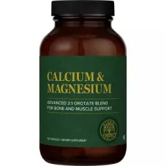 Global Healing Calcium & Magnesium Supplement (120 Capsules)