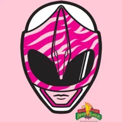 Girl's Power Rangers Pink Ranger Helmet T-Shirt