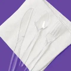 Premium Plastic Forks, Spoons and Knives - 72ct - up&up&trade;