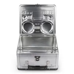Toynk 80's Boombox Radio Lunchbox Tin Tote
