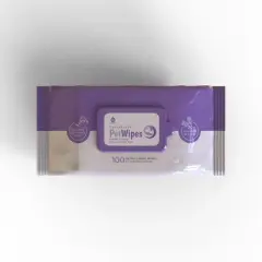 Furry Fresh Pet Wipes - Lavender Scented, 100 Extra Large Wipes