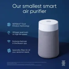 Blueair Pure 511i Max HEPA Silent Air Purifier for Small Room, 926 sq. ft. Coverage