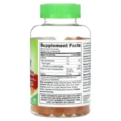 21st Century VitaJoy&reg; Daily D3 Gummies, Peach, 120 Gummies (25 mcg (1,000 IU) per Gummy)