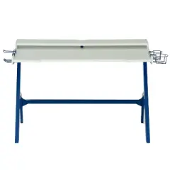 Ergonomic Computer Gaming Desk Blue - Techni Sport