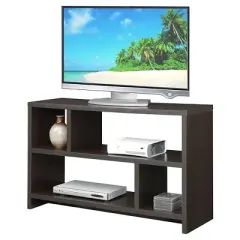 Northfield Console TV Stand for TVs up to 50" with Shelves Espresso - Breighton Home