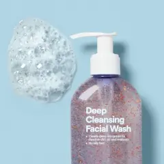Deep Cleansing Facial Wash - 8fl oz - up&up&trade;