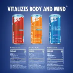 Red Bull Variety Pack Sugar Free Energy Drink - 12pk/8.4 fl oz Cans