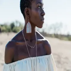 Sanctuary Project by sanctuaire Dainty Branch Necklace Rose Gold