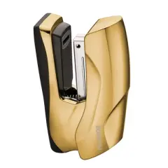 Bostitch Flat Clinch Stapler, 40 Sheets, Gold