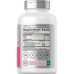 Horbaach Borage Oil Capsules 2000mg | 120 Softgels | 320mg of GLA