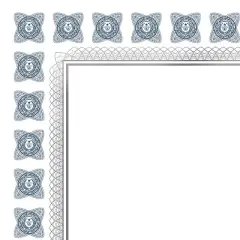 Great Papers Silver Scholar Certificates 8.5" x 11" Silver and White 15/Count (2015074)