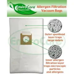 EnviroCare Replacement Allergen Filtration Vacuum Cleaner Dust Bags made to fit Hoover WindTunnel Type Y Uprights 6 Pack