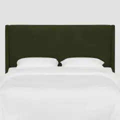 Encino Wingback Headboard in Dry Velvet - Threshold&trade; designed with Studio McGee