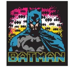 Batman Pixel Bat Horizon Black T-shirt Toddler Boy to Youth Boy