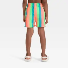 Toddler Boys' Striped Swim Shorts - Cat & Jack&trade;