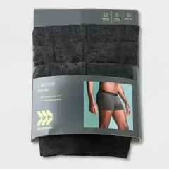 Men's All Day Active Trunks 3pk - All in Motion&trade; Black