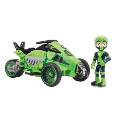 Playmates Ben 10 Transforming Omi-Cycle Rustbuggy Action Figure Vehicle