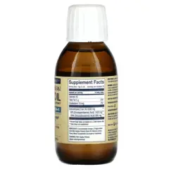 Wiley's Finest Wild Alaskan Fish Oil, Peak Omega-3, Natural Lemon, 2,300 mg, 4.23 fl oz (125 ml)