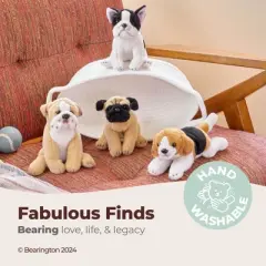 Bearington Frenchie The French Bulldog Stuffed Animal, 13 Inch Frenchie Stuffed Animal, For Ages 3-14