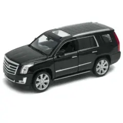 2017 Cadillac Escalade with Sunroof Black 1/24-1/27 Diecast Model Car by Welly