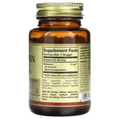 Solgar Melatonin, 5 mg, 60 Nuggets