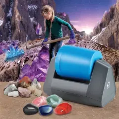 Discovery #Mindblown 18pc Rock Tumbler Motorized Stone Polishing Kit