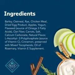 Blue Buffalo Health Bars Crunchy Dog Biscuits, Apples & Yogurt, 16-oz. Bag, Pack of 2